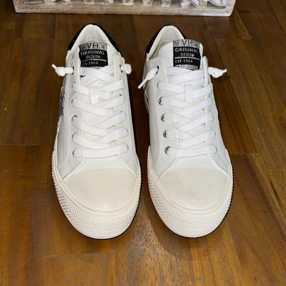 White Women’s Sneakers - Picture 3 of 17